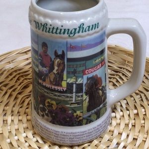 Vintage Limited Edition Stein Salutes Charlie Whithing Ham Santa Anita Park